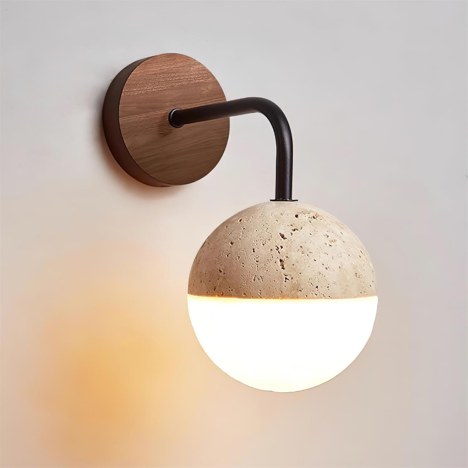 Boilin Natural Stone Wall Light