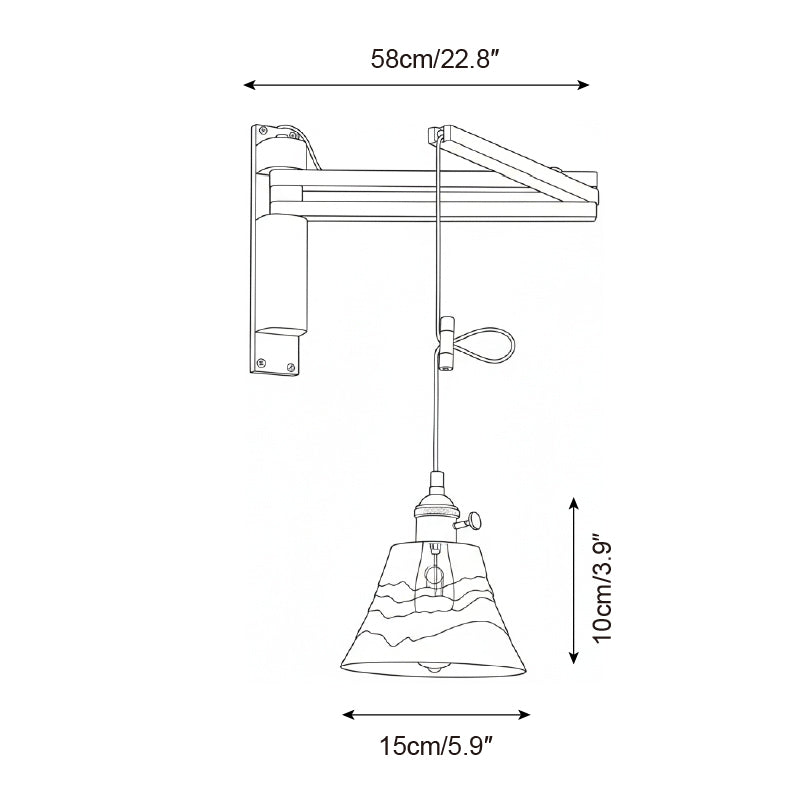 Befosa Swing Arm Wall Light