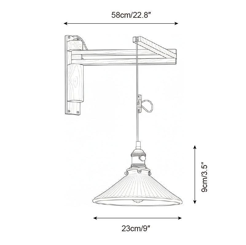 Befosa Swing Arm Wall Light