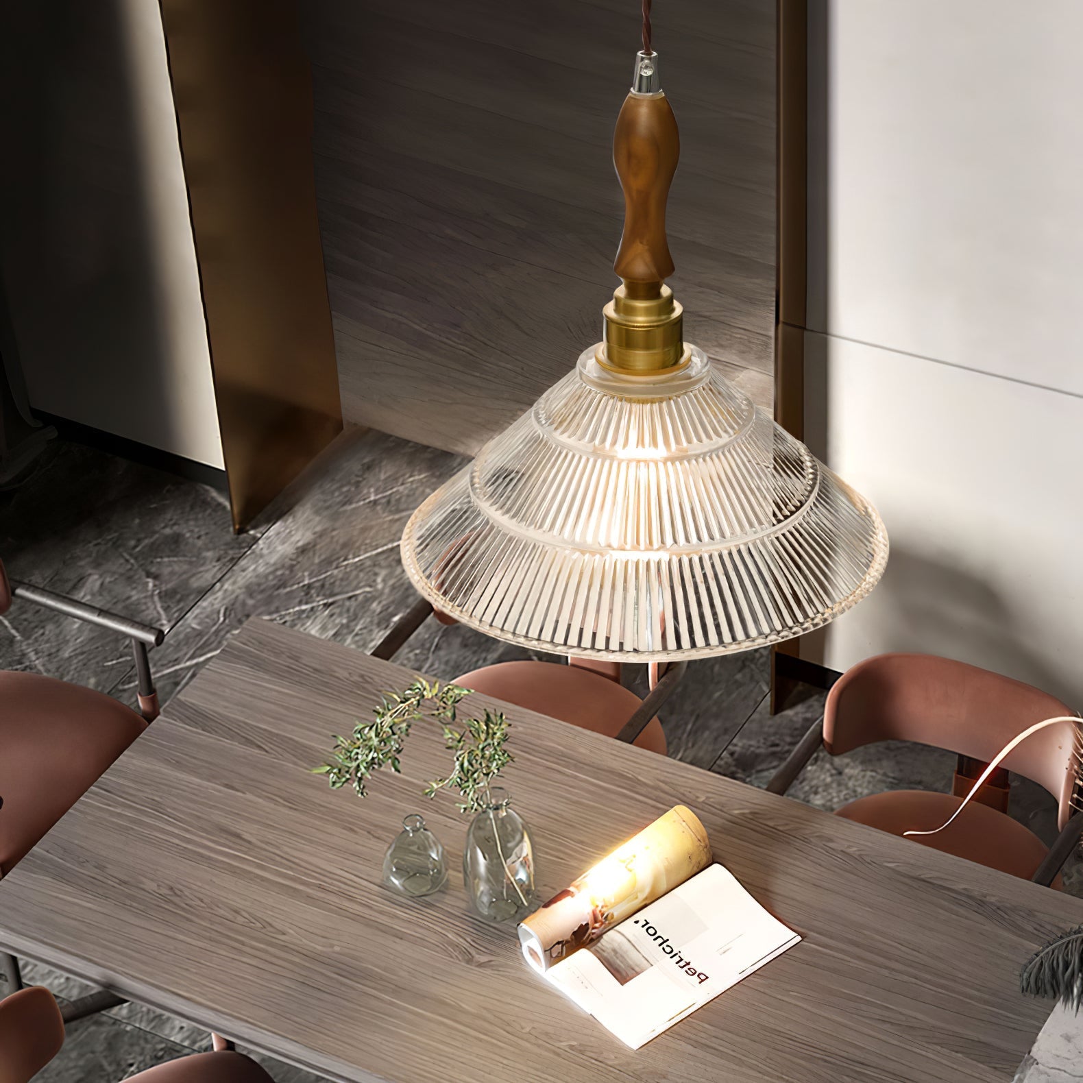 Belfa Vintage Pendant Light