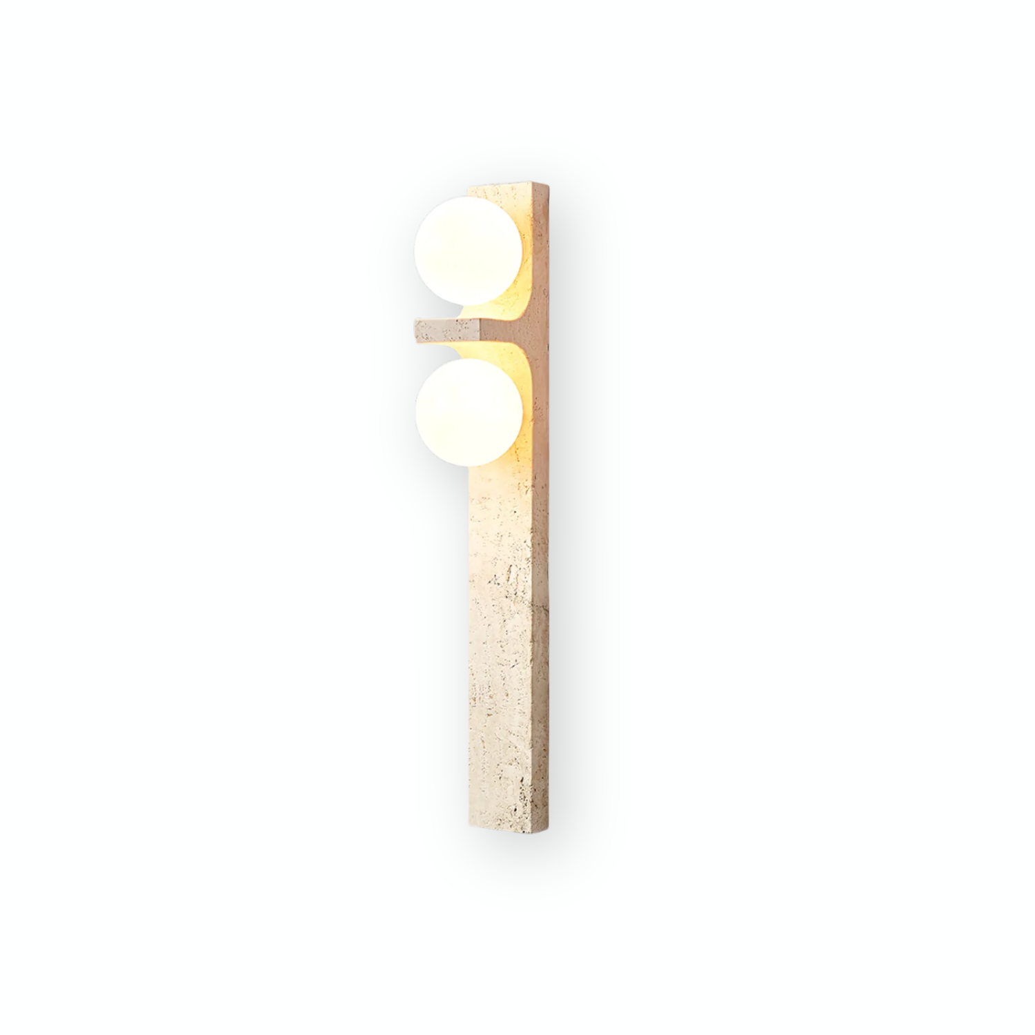 Asencis Natural Stone Wall Light