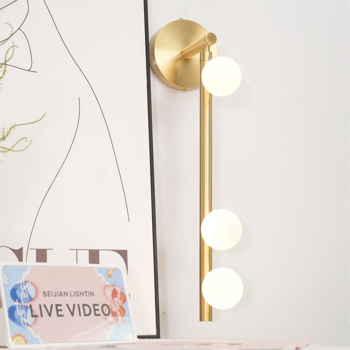 Greydalee Tube Wall Light