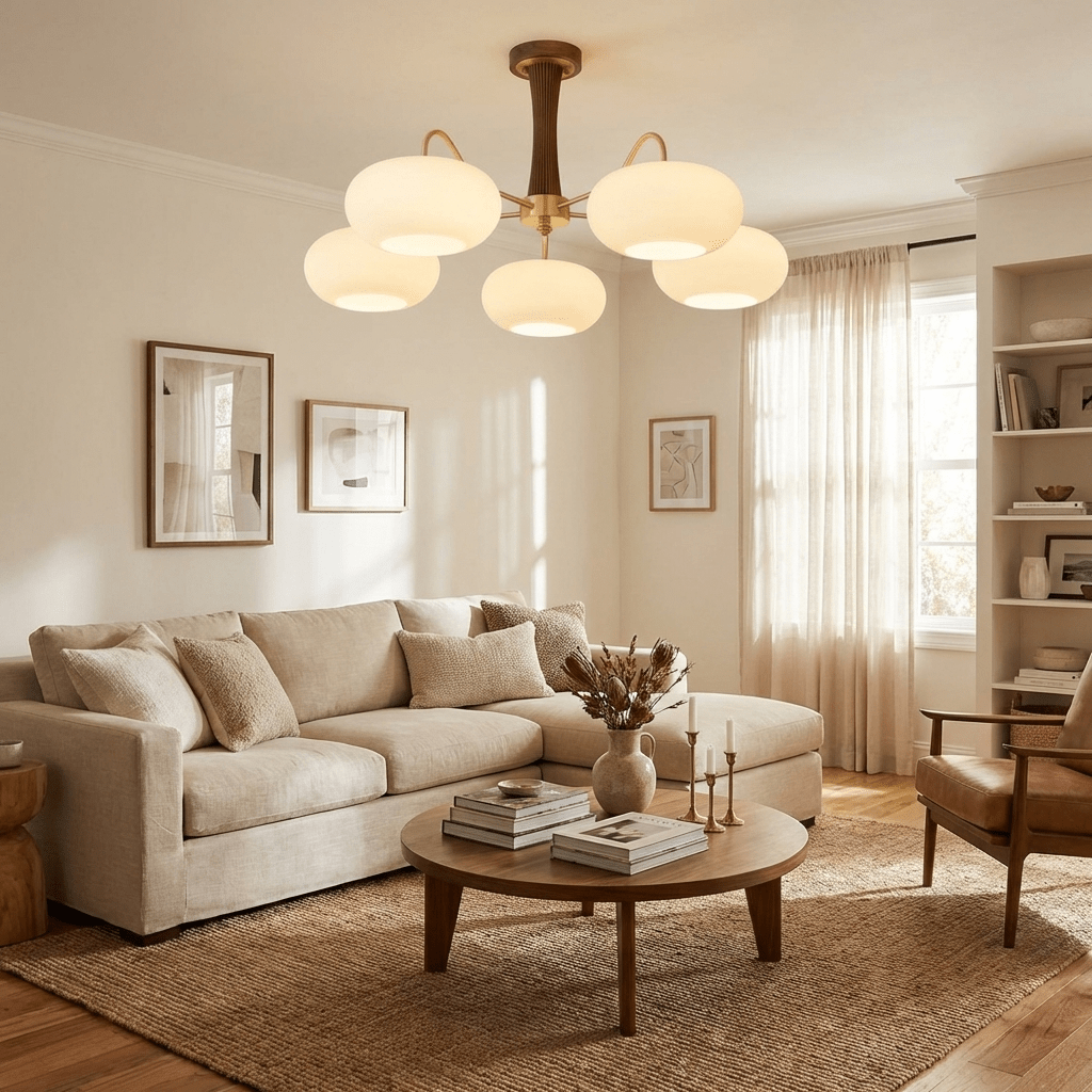 Paxeey Persimmon Chandelier