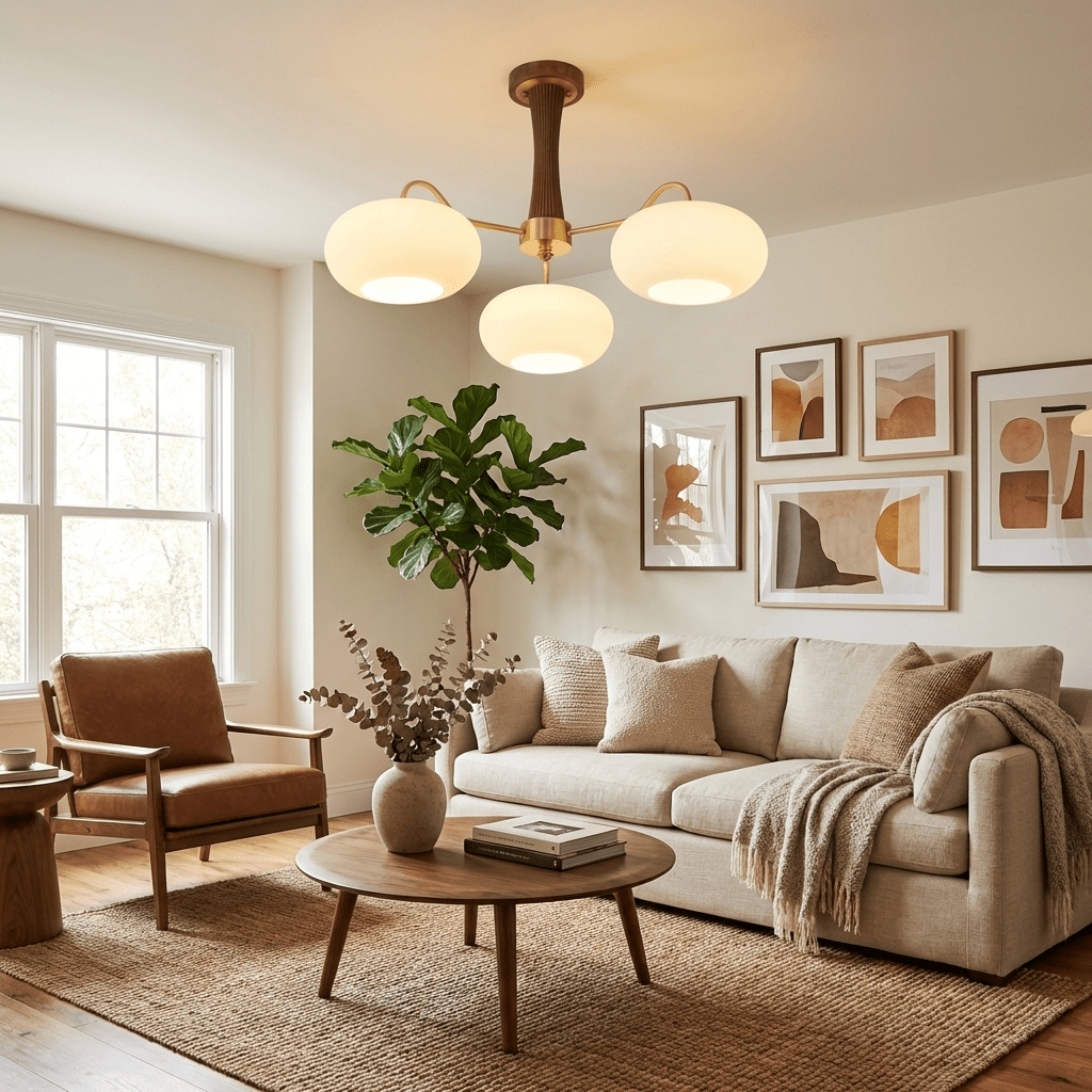 Paxeey Persimmon Chandelier