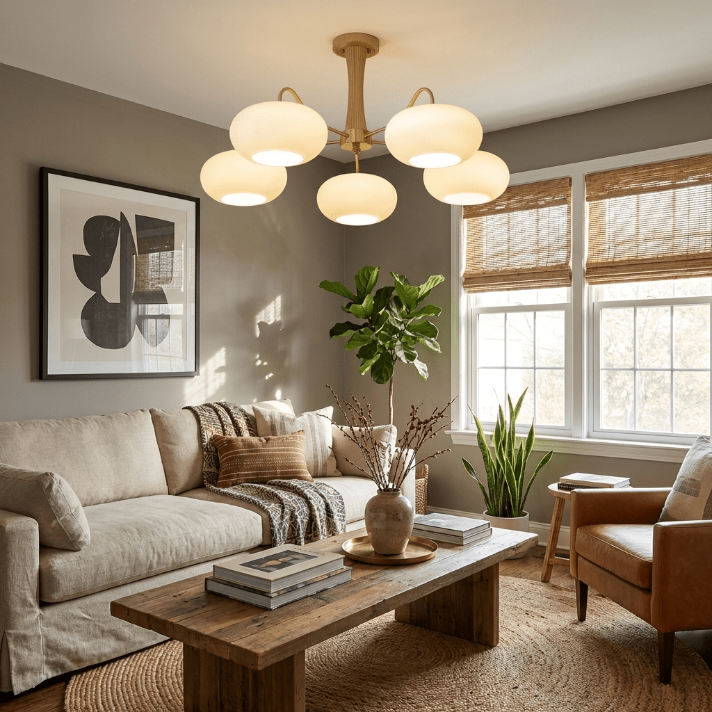 Paxeey Persimmon Chandelier