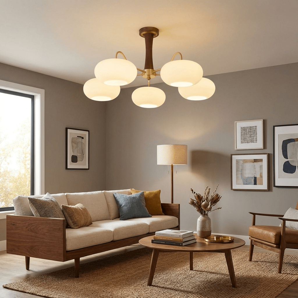 Paxeey Persimmon Chandelier