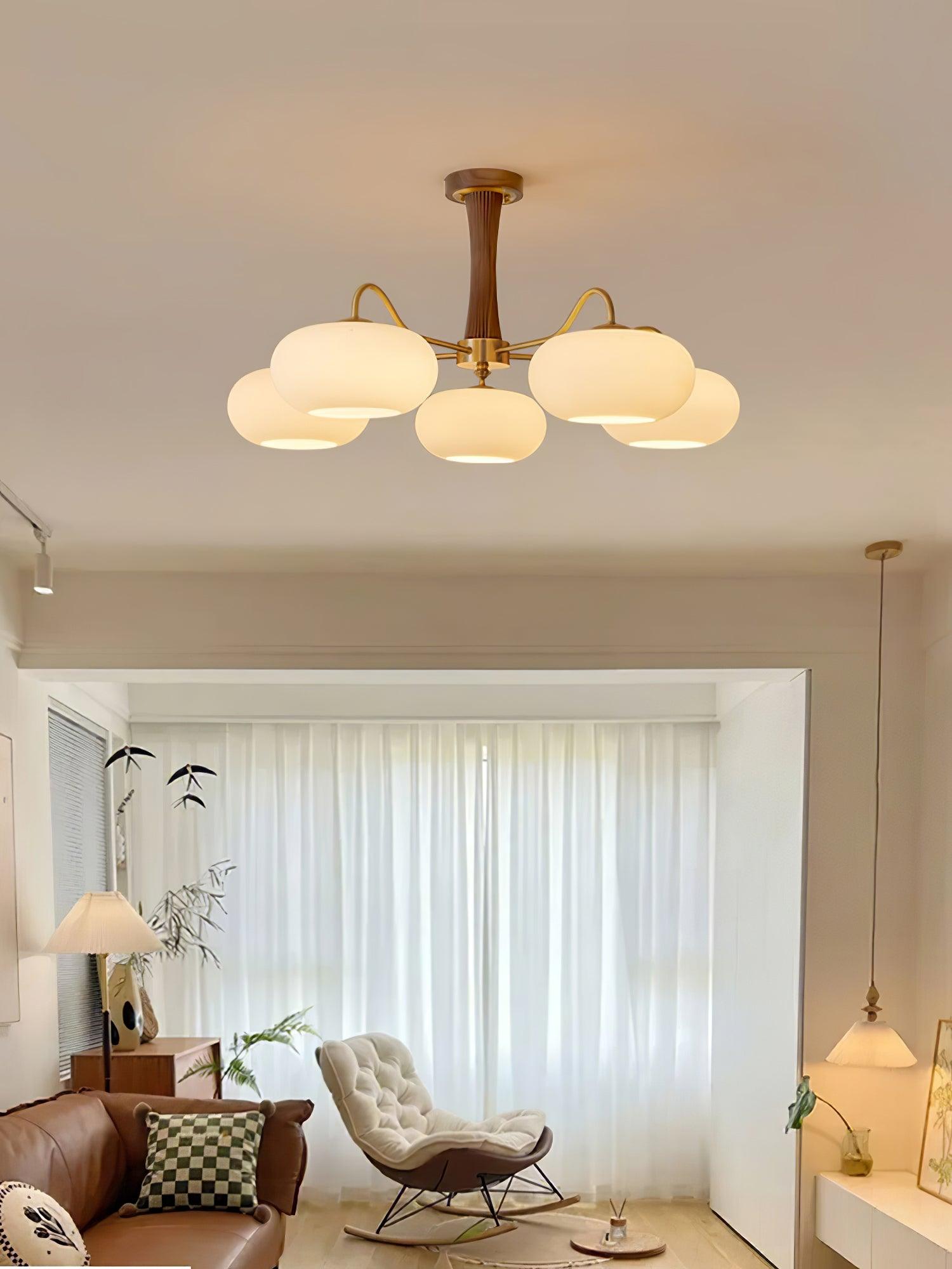 Paxeey Persimmon Chandelier