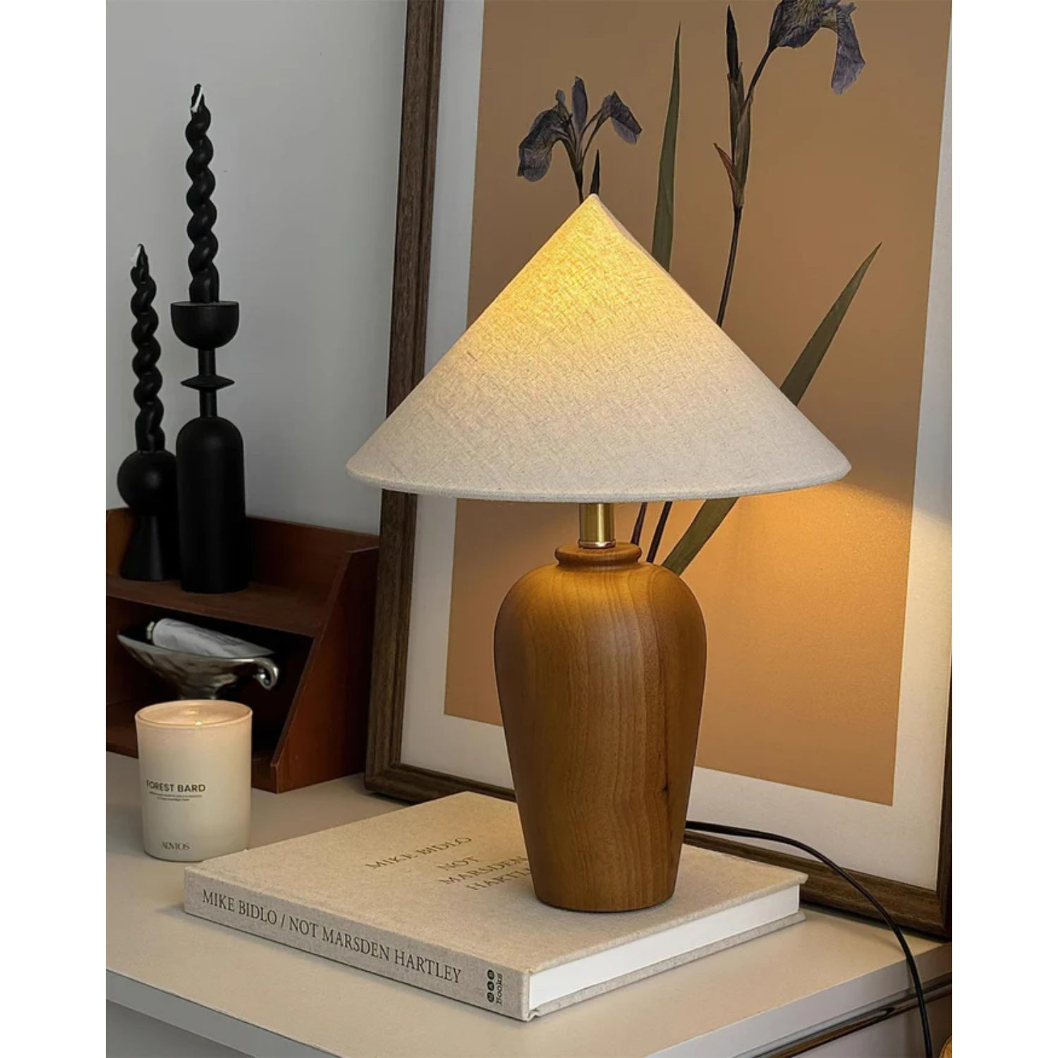 Brevo Wooden Table Lamp