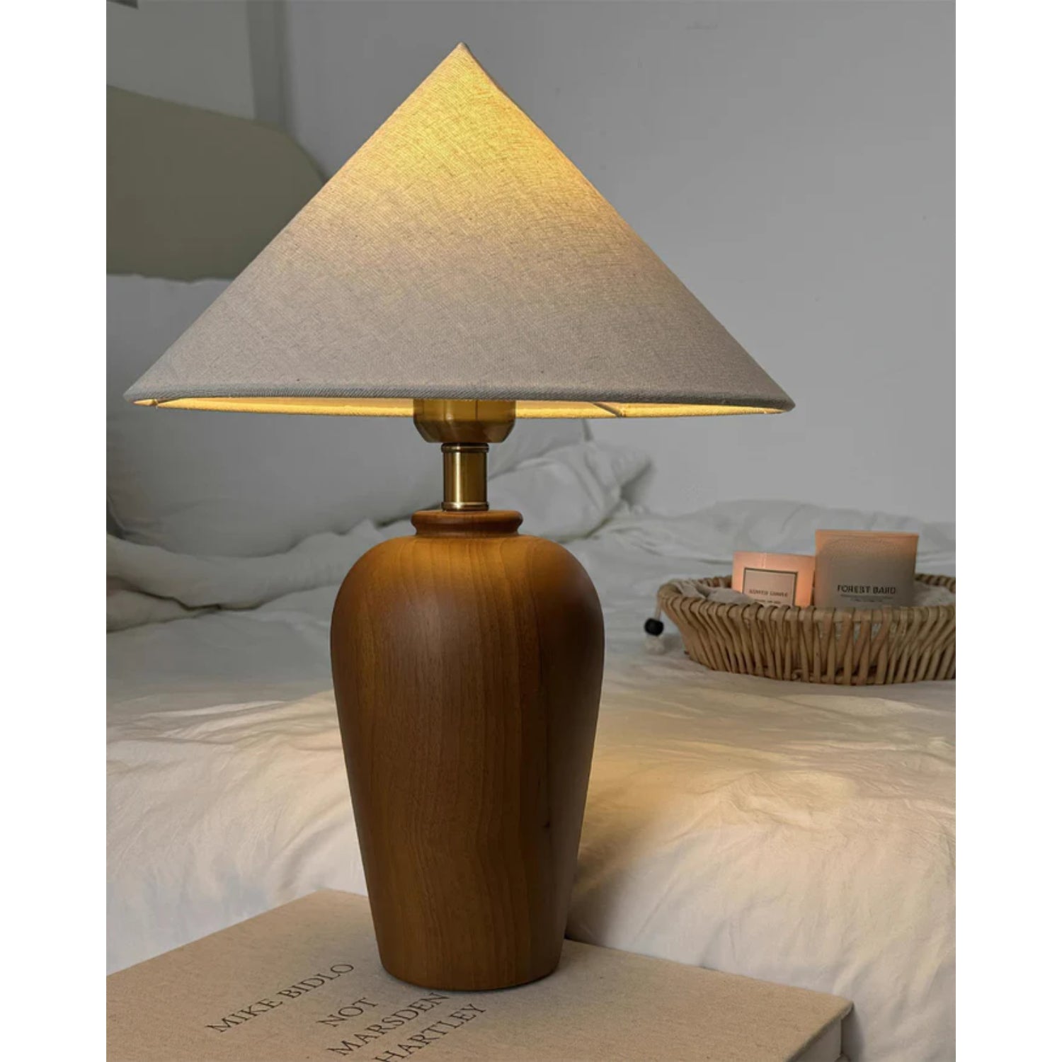 Brevo Wooden Table Lamp
