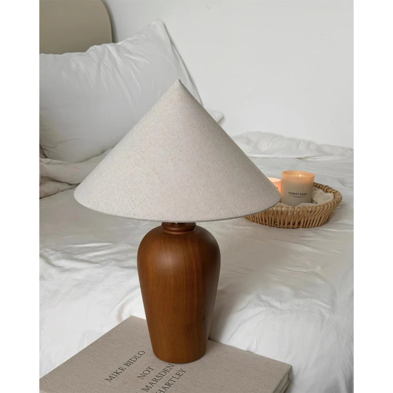 Brevo Wooden Table Lamp