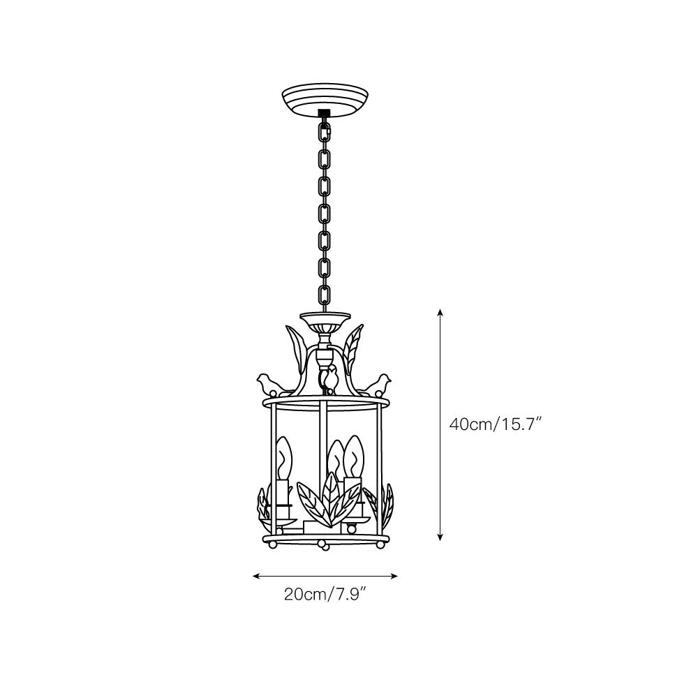 Zellcove Lantern Pendant Light