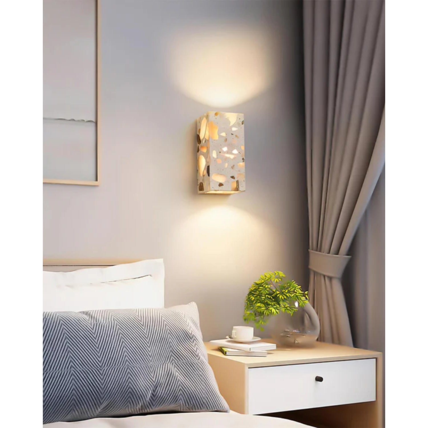 Belisca Natural Stone Wall Light