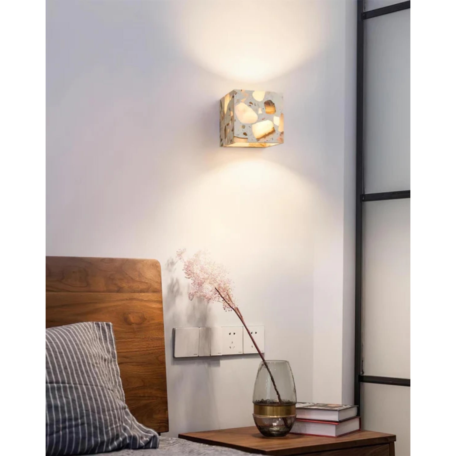 Belisca Natural Stone Wall Light
