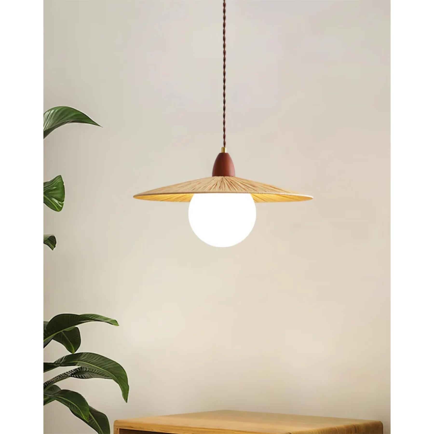 Bruvina Japandi Style Pendant Light