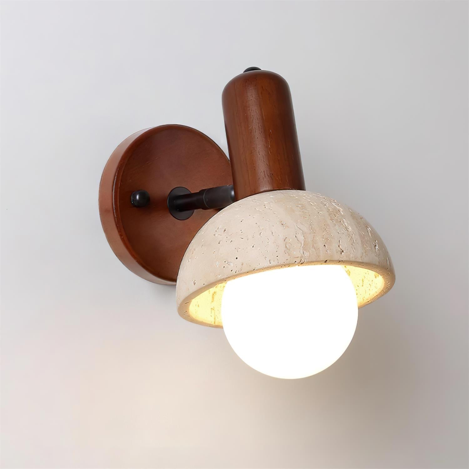 Belunis Natural Stone Wall Light