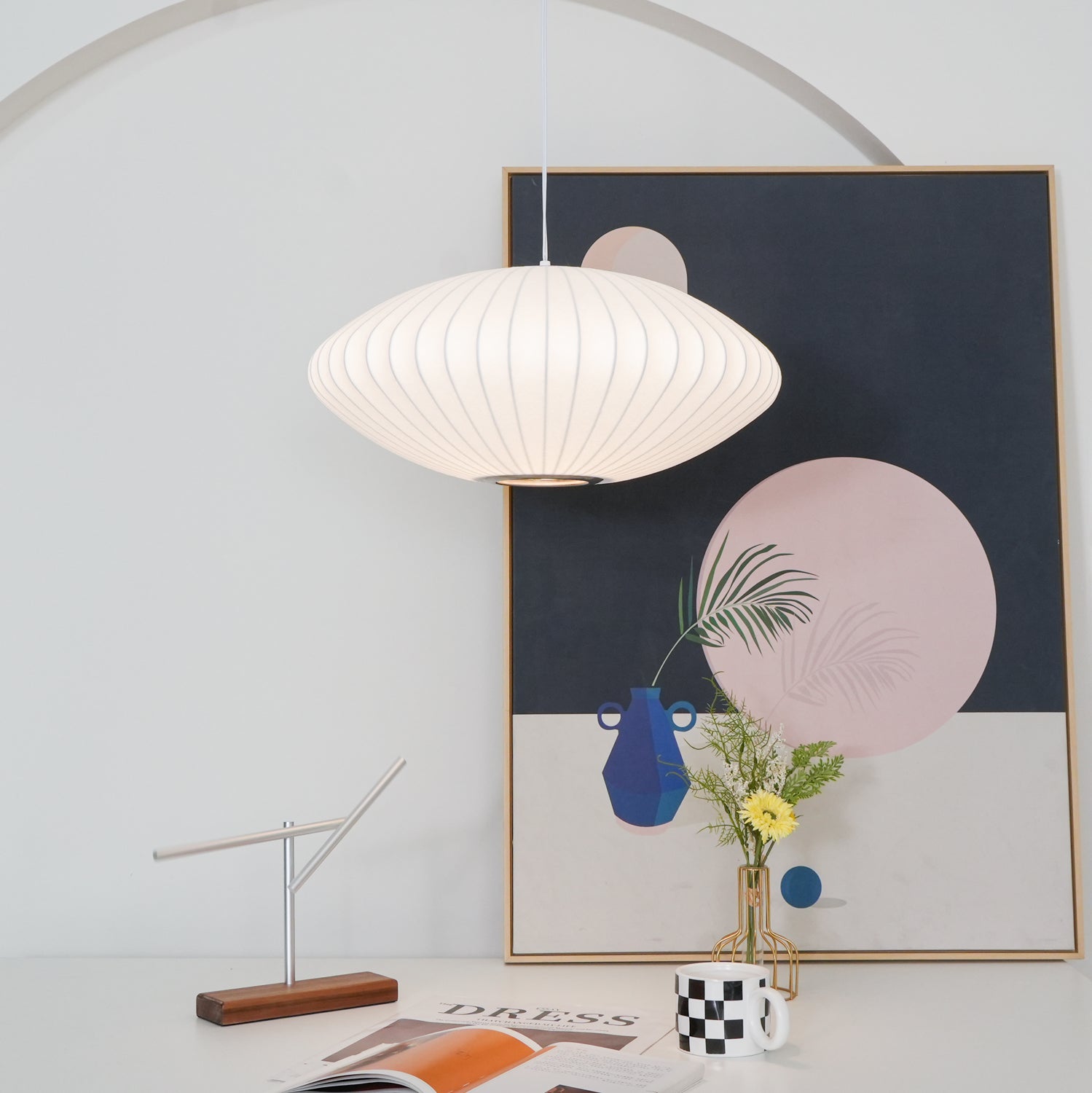 Paxa Bubble Plug In Pendant Light