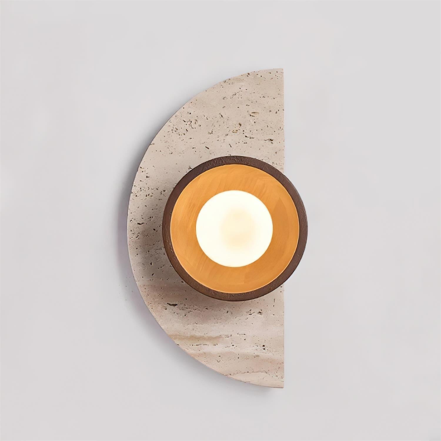 Lerbaze Natural Stone Wall Light