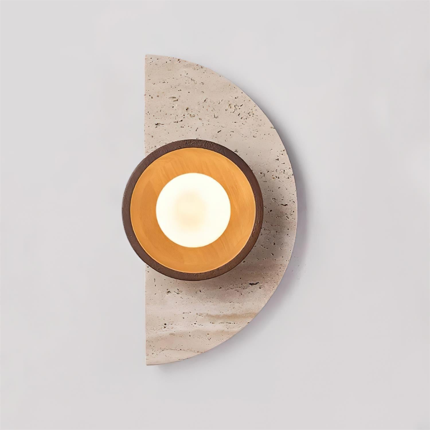 Lerbaze Natural Stone Wall Light