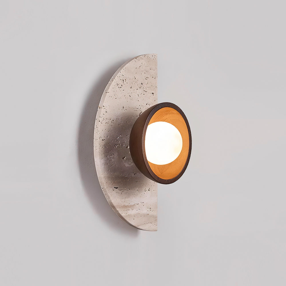 Lerbaze Natural Stone Wall Light