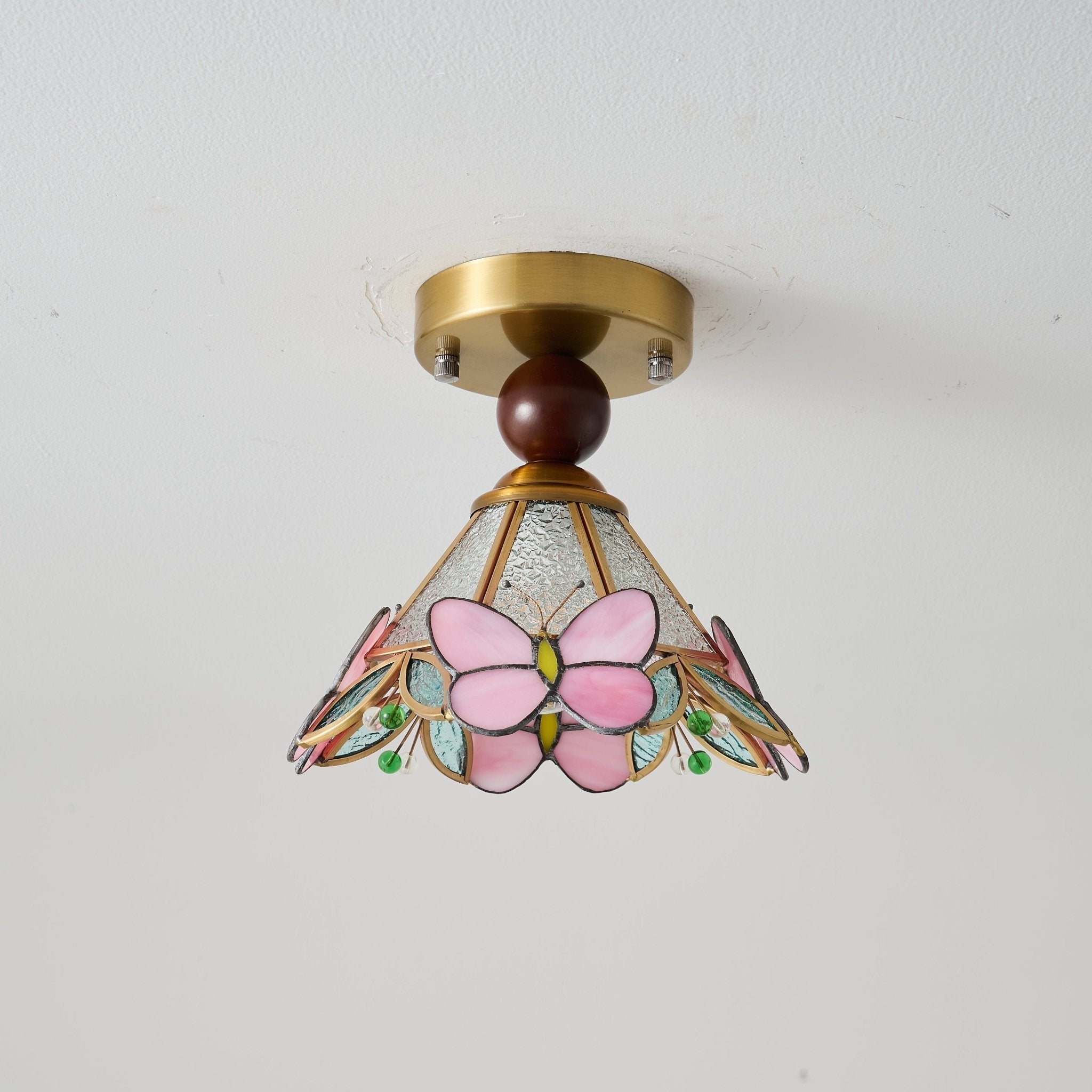 Tiffany Butterfly Ceiling Light