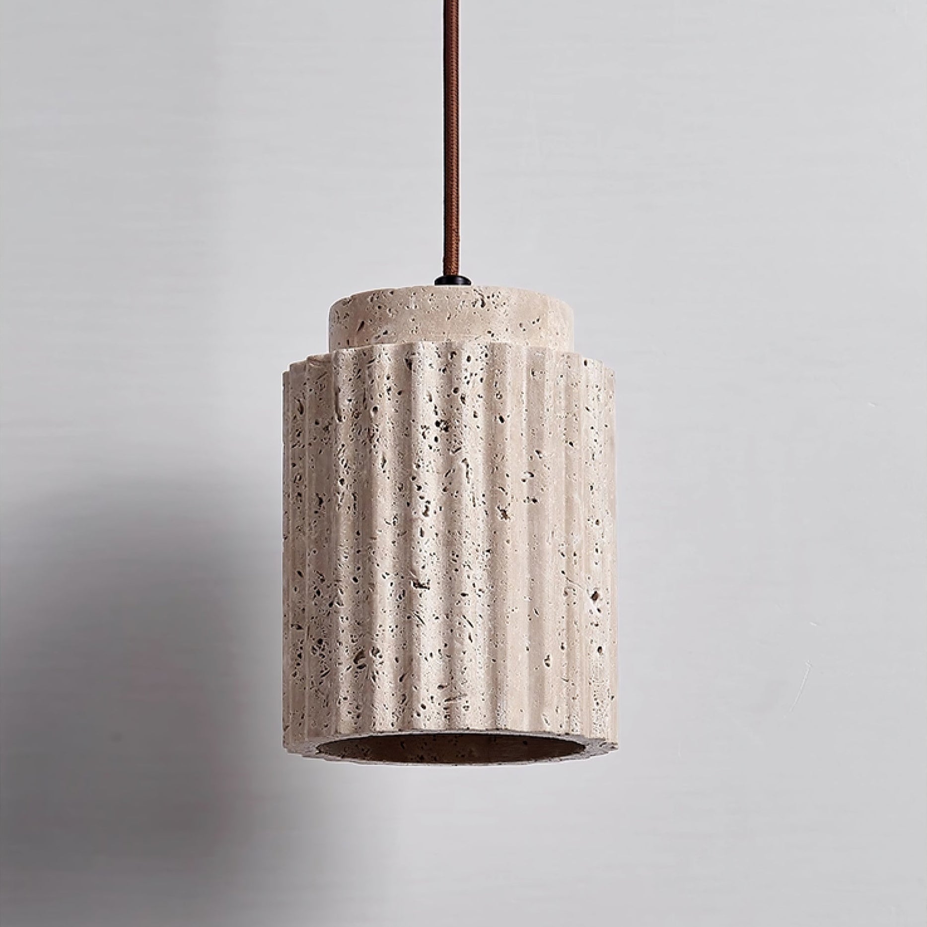 Lecave Natural Stone Pendant Light