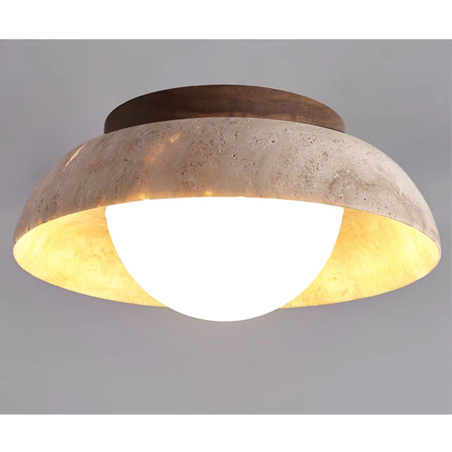 Calmesco Natural Stone Ceiling Light