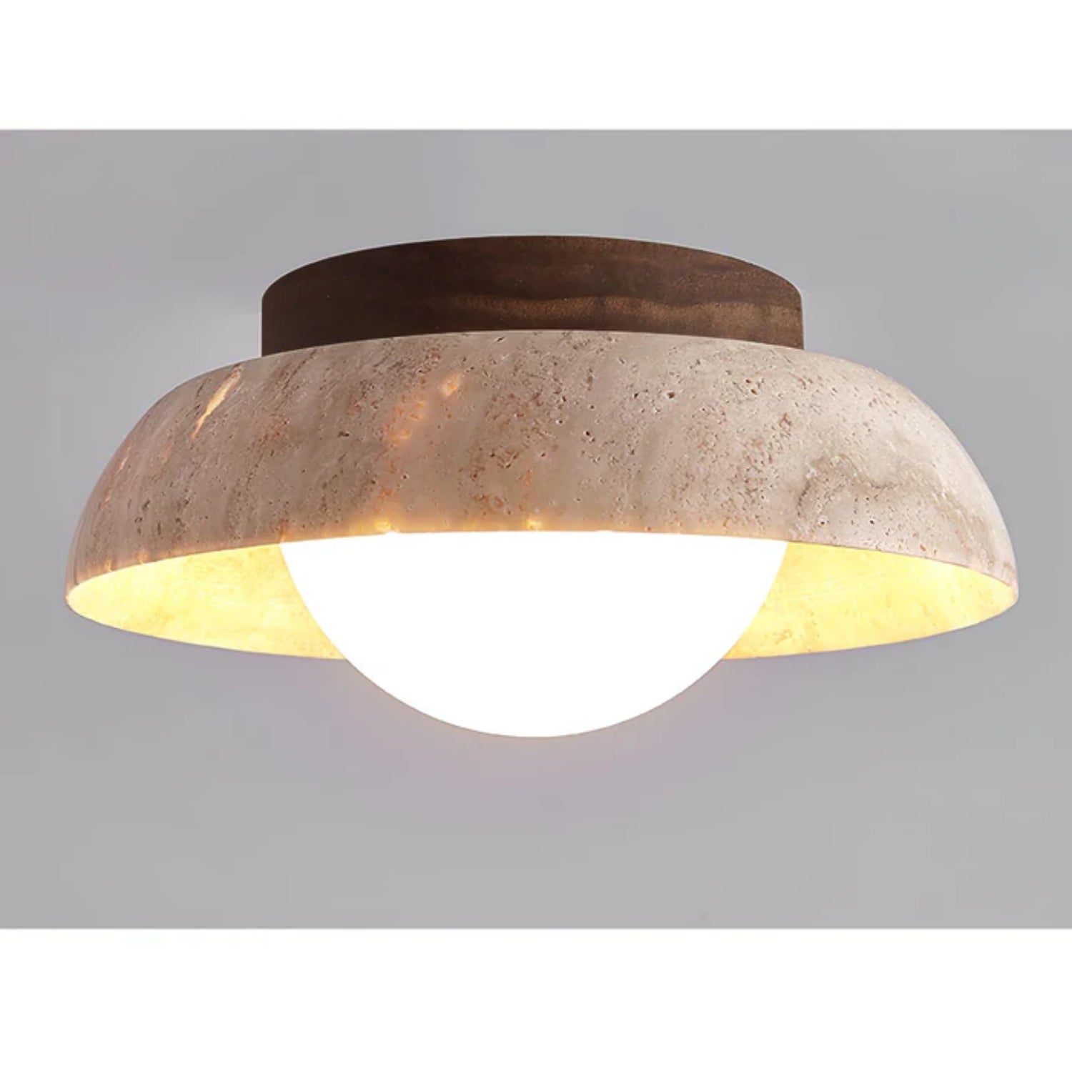 Calmesco Natural Stone Ceiling Light