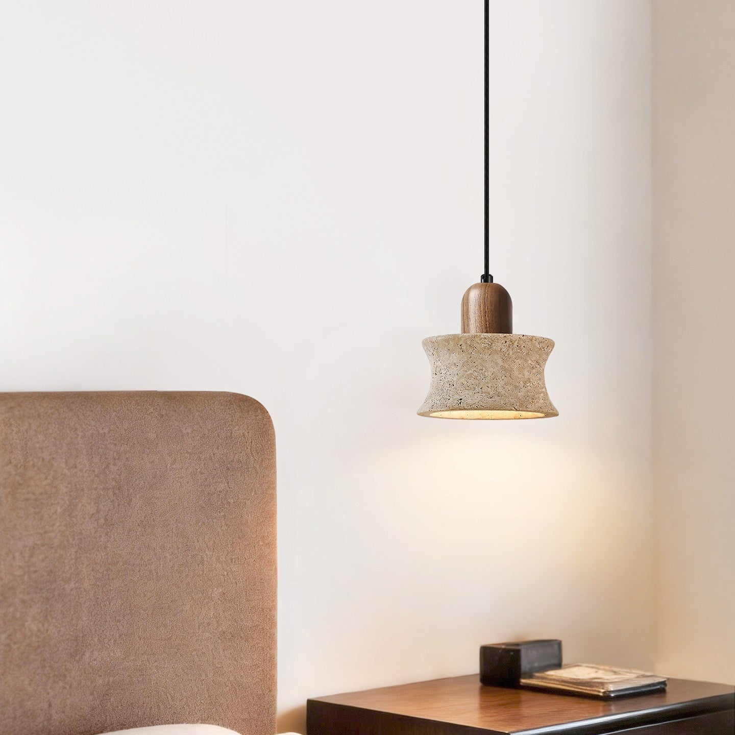 Caldezo Travertine Pendant Light