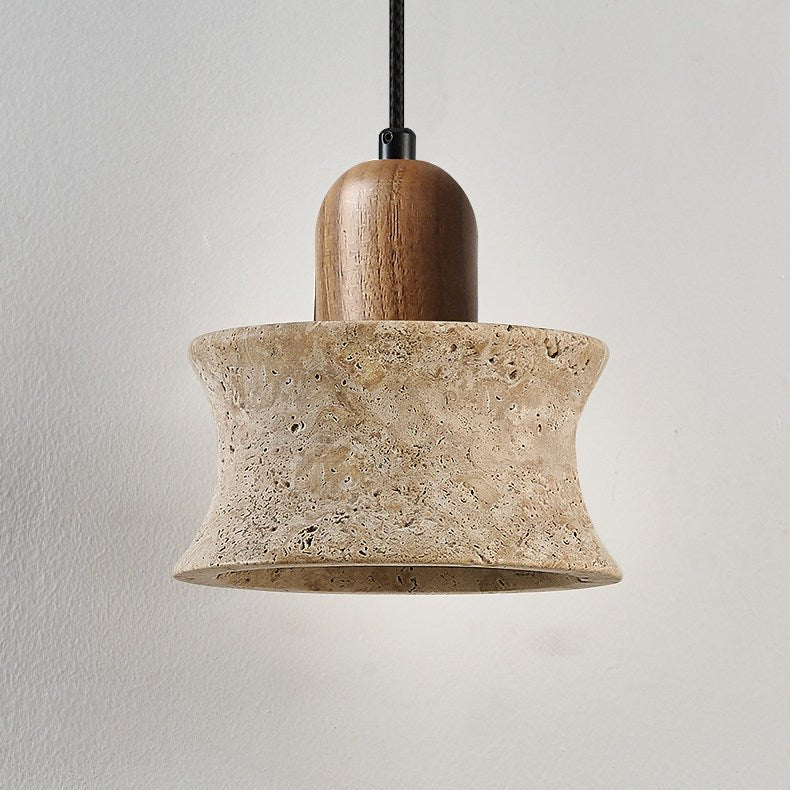 Caldezo Travertine Pendant Light
