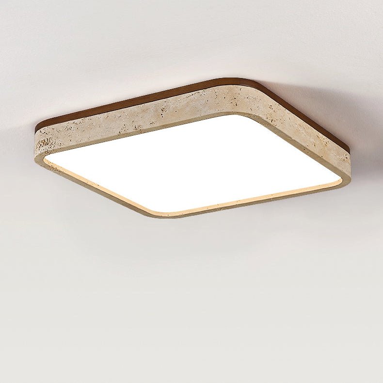 Colemis Travertine Ceiling Light