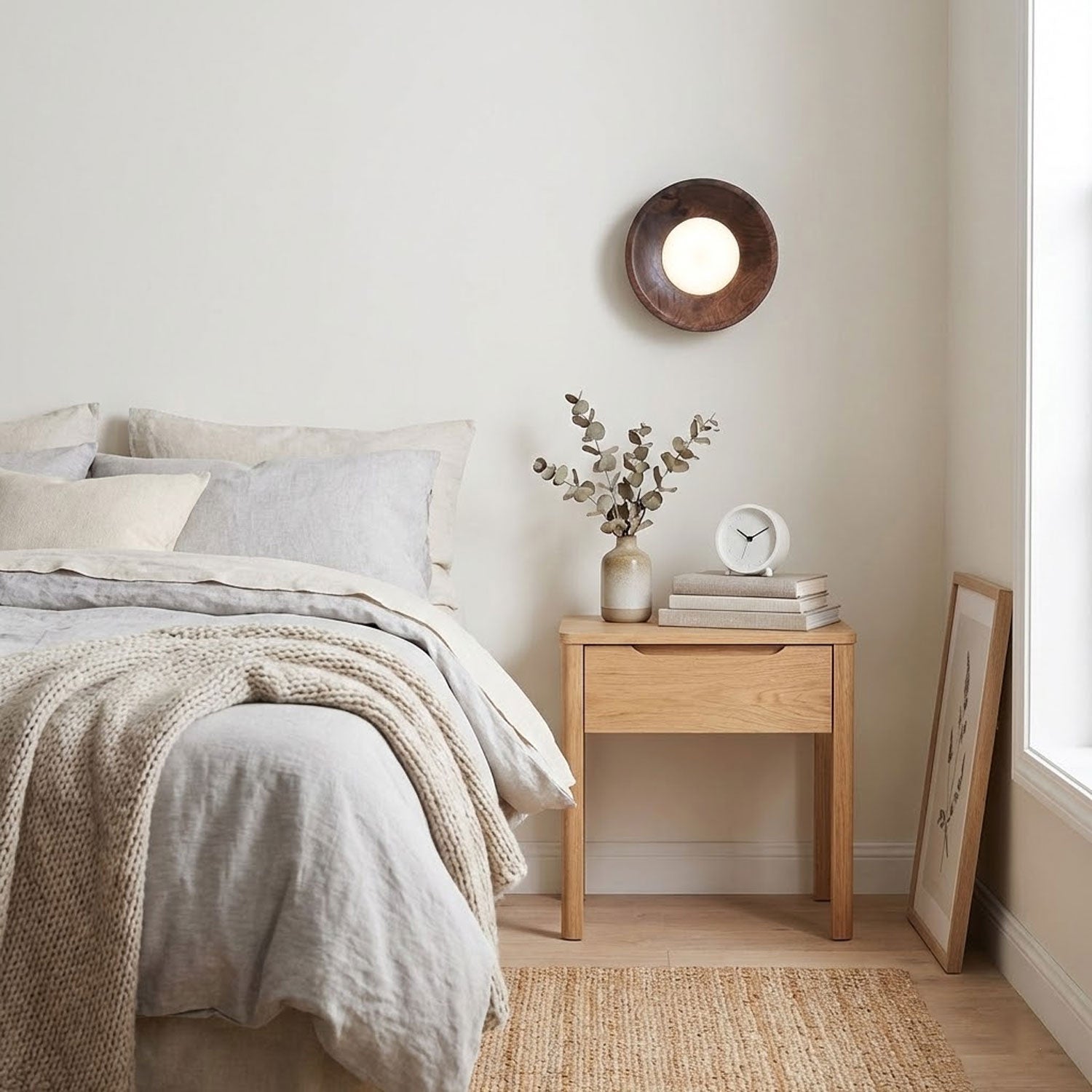 Cobell Wooden Wall Light