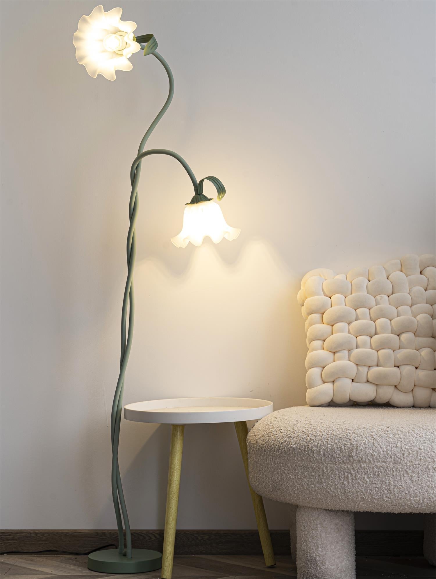Wrenayo Floral Floor Lamp