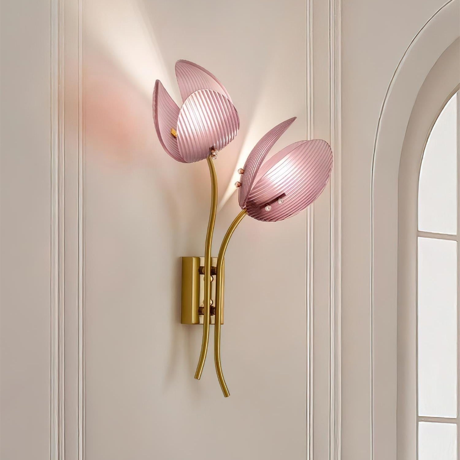 Cenyssa Flower Wall Light