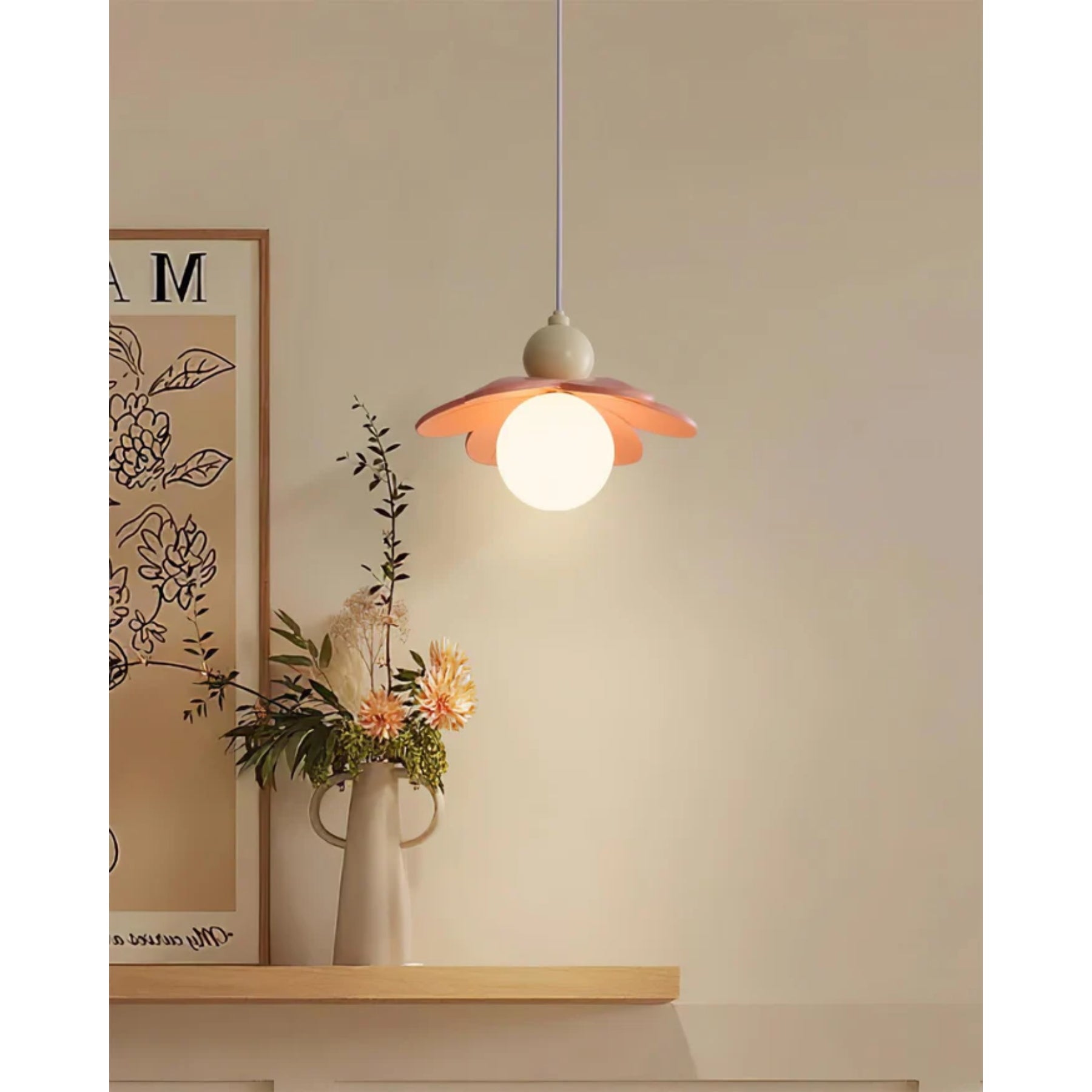 Svalon Flower Pendant Light