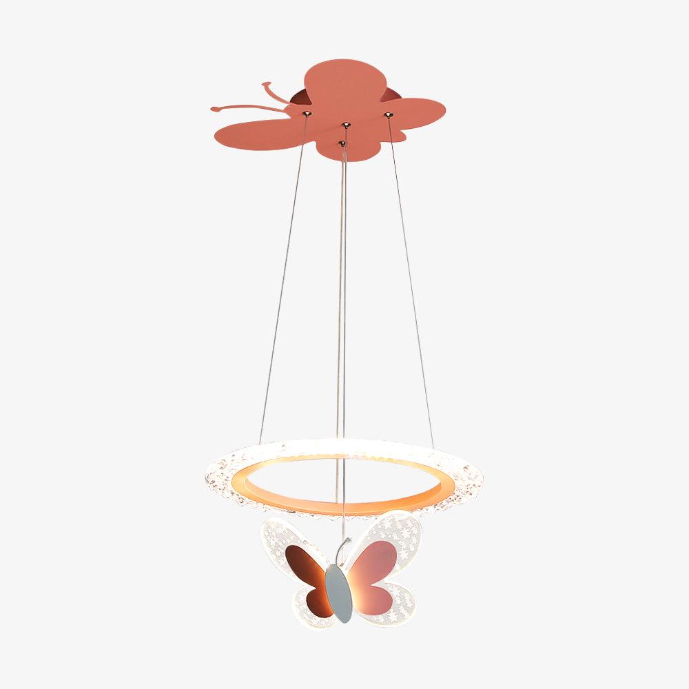 Colourful Butterfly Nursery Pendant Light