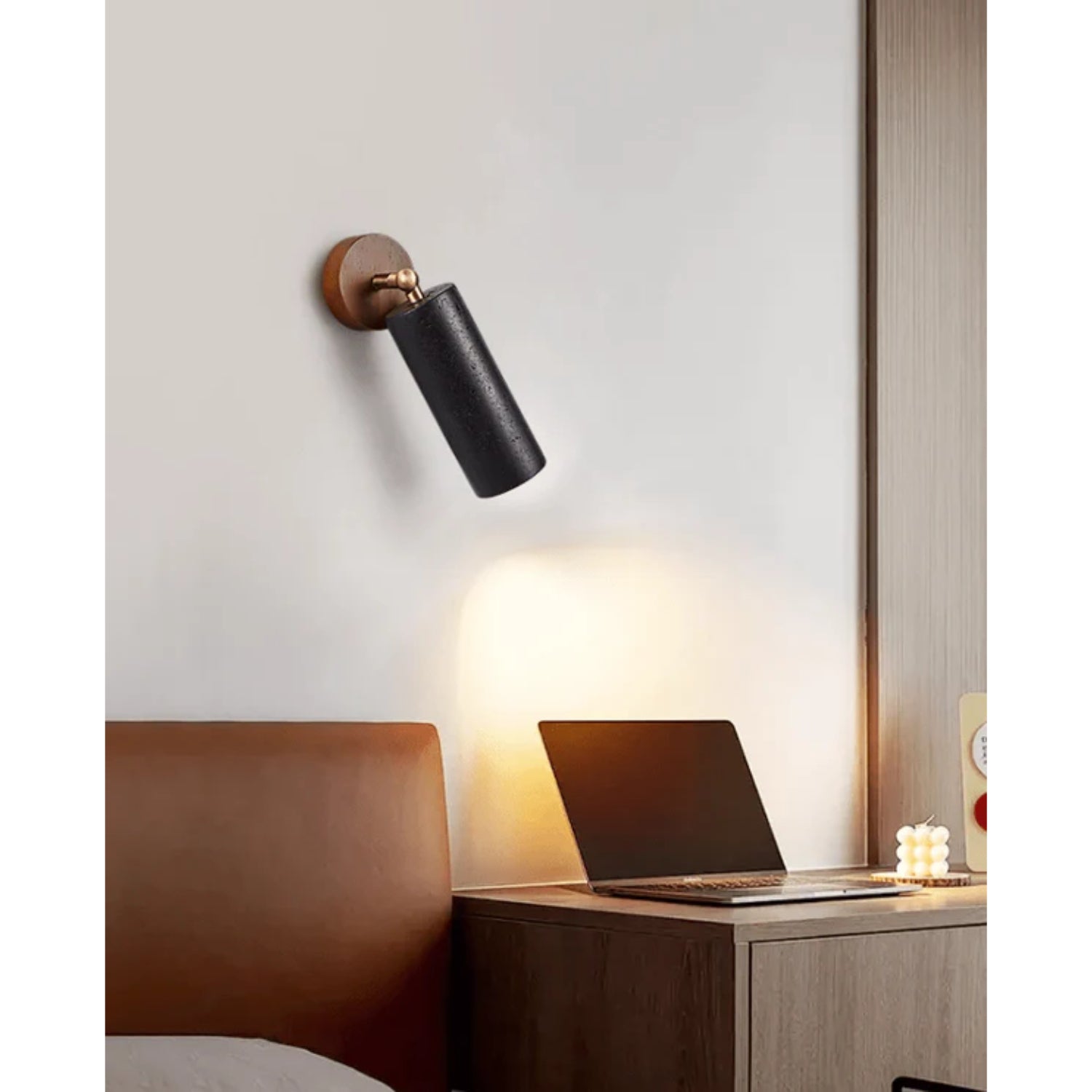 Casimo Natural Stone Wall Light