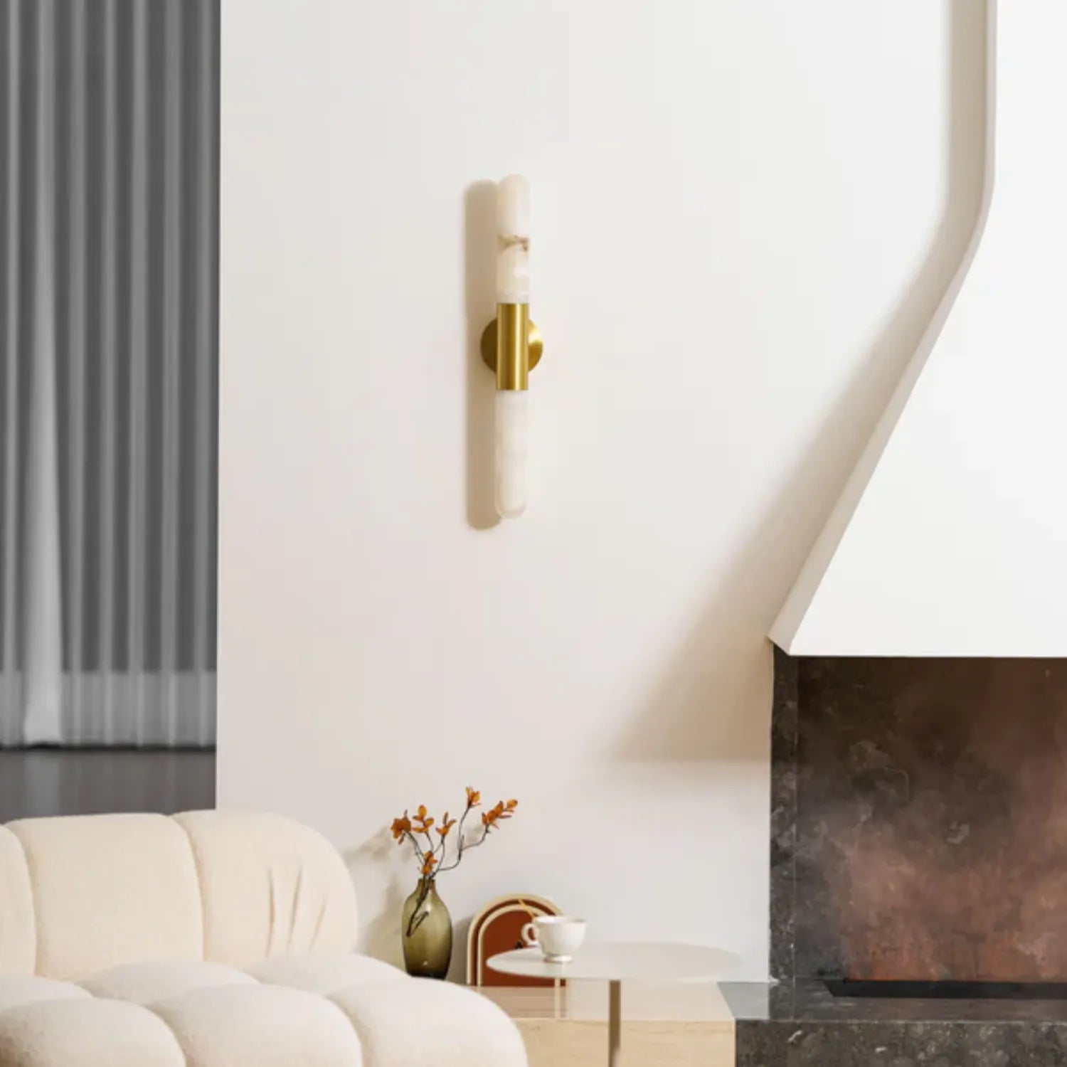 Cevoma Alabaster Wall Light