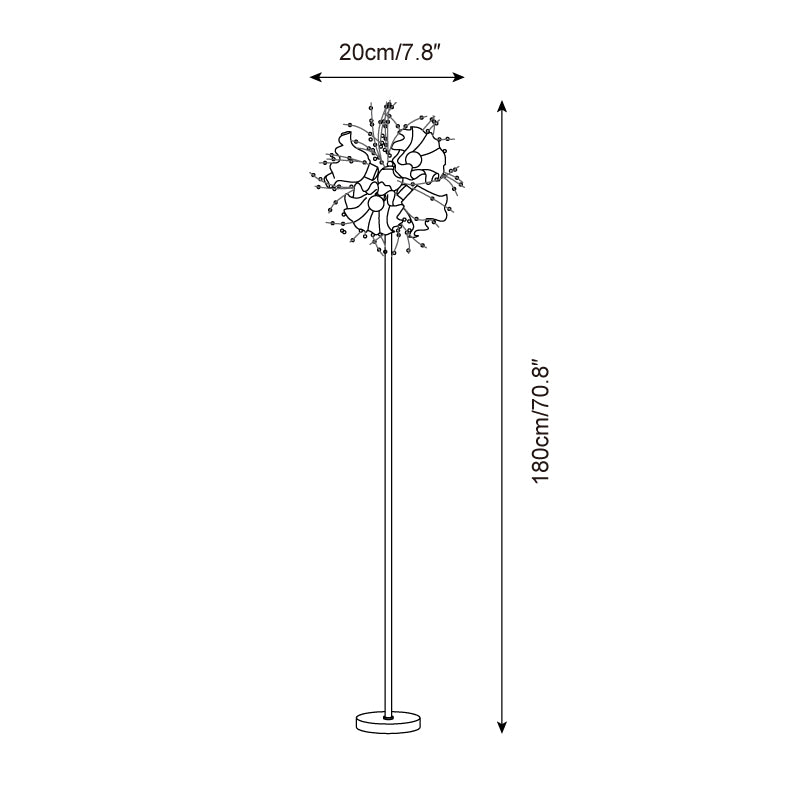 Selenna Flower Floor Lamp