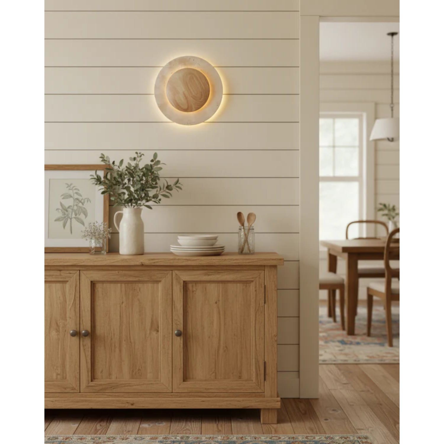Celazo Natural Stone Wall Light