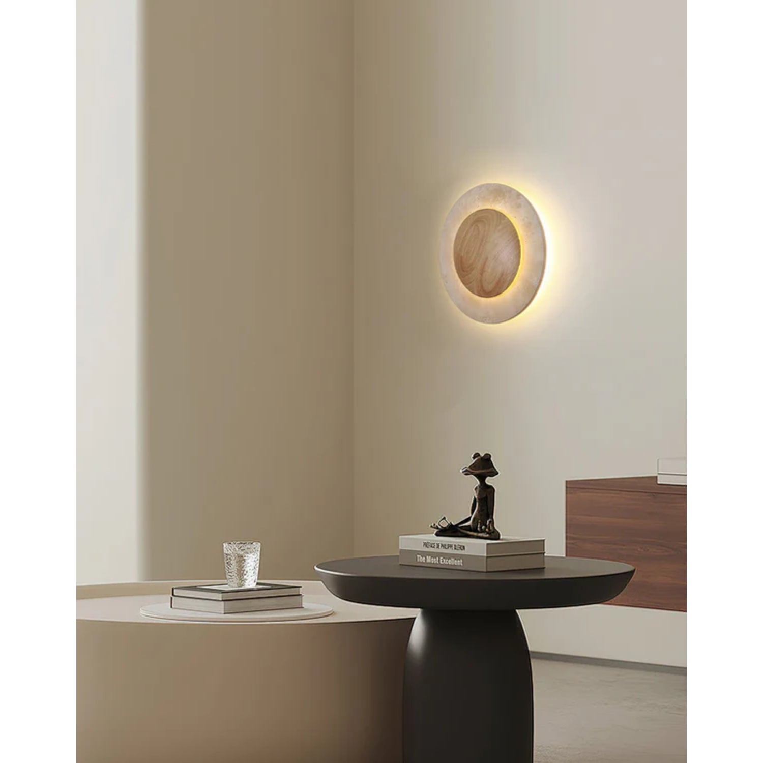 Celazo Natural Stone Wall Light