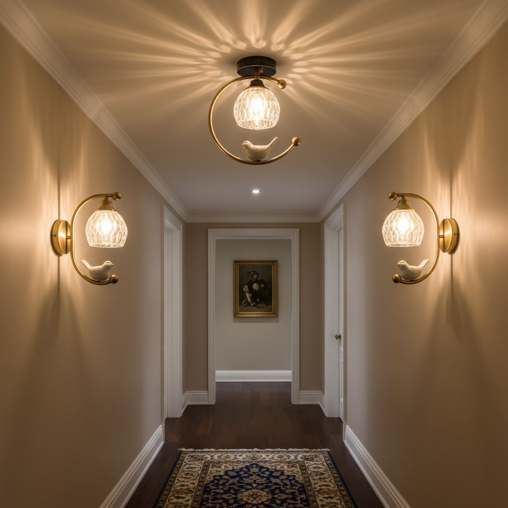 Lennas Bird Ceiling Light