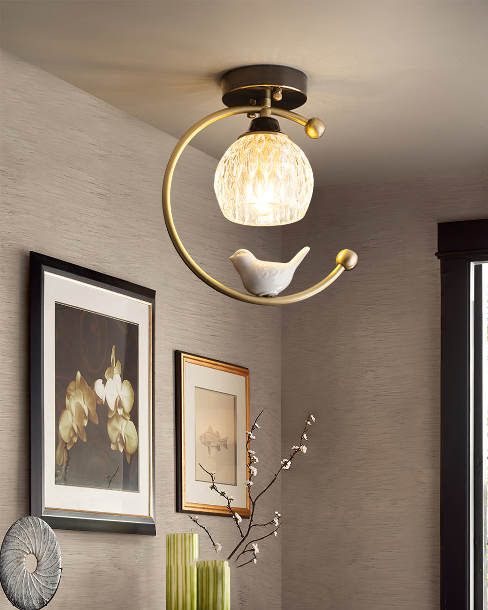 Lennas Bird Ceiling Light