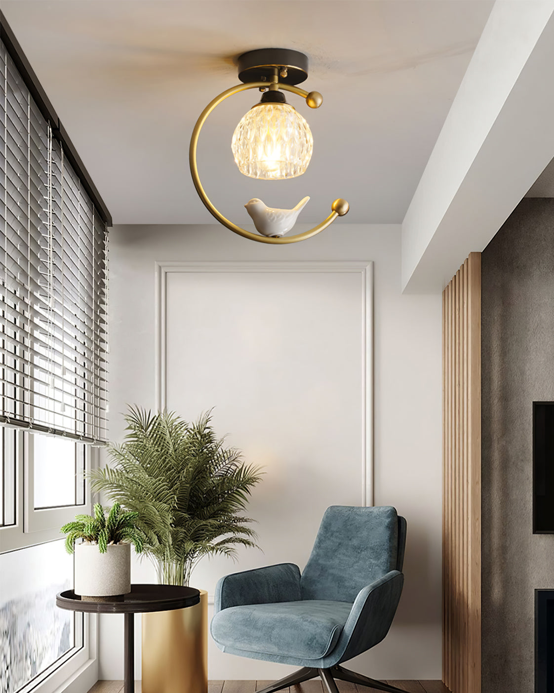 Lennas Bird Ceiling Light