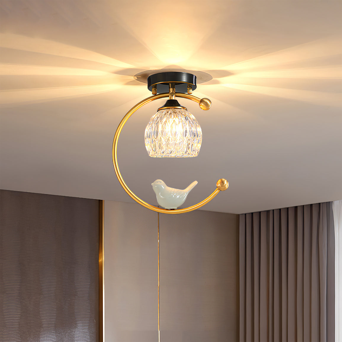 Lennas Bird Ceiling Light