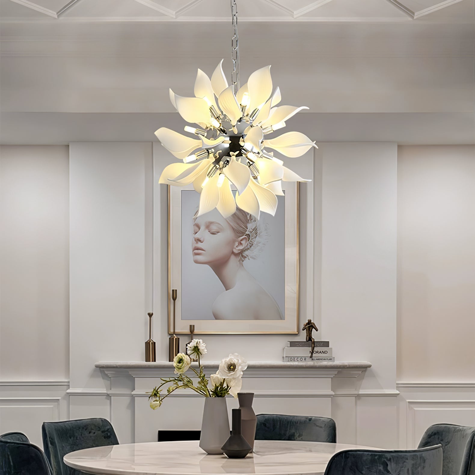 Dofa Flower Pendant Light