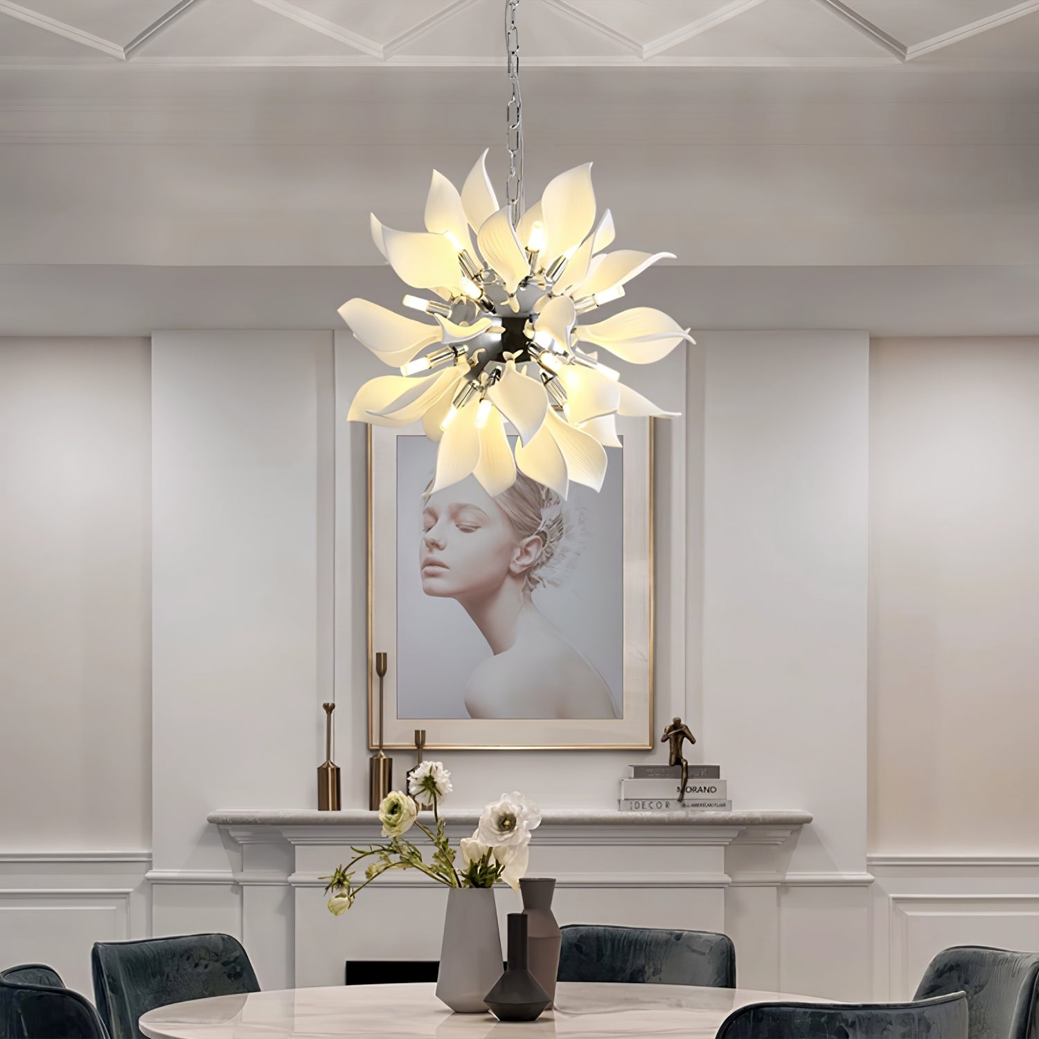 Dofa Flower Pendant Light