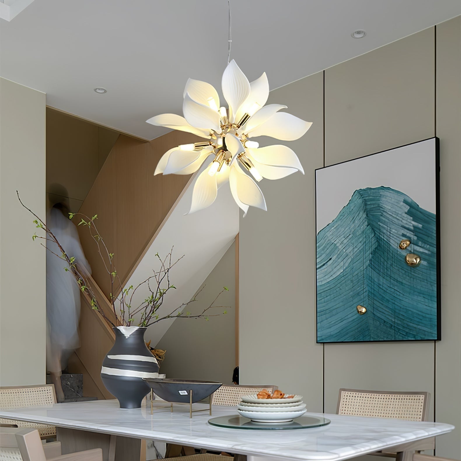 Dofa Flower Pendant Light