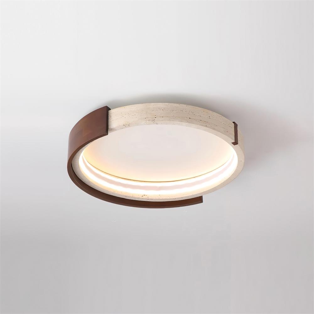 Cireqon Natural Stone Ceiling Light