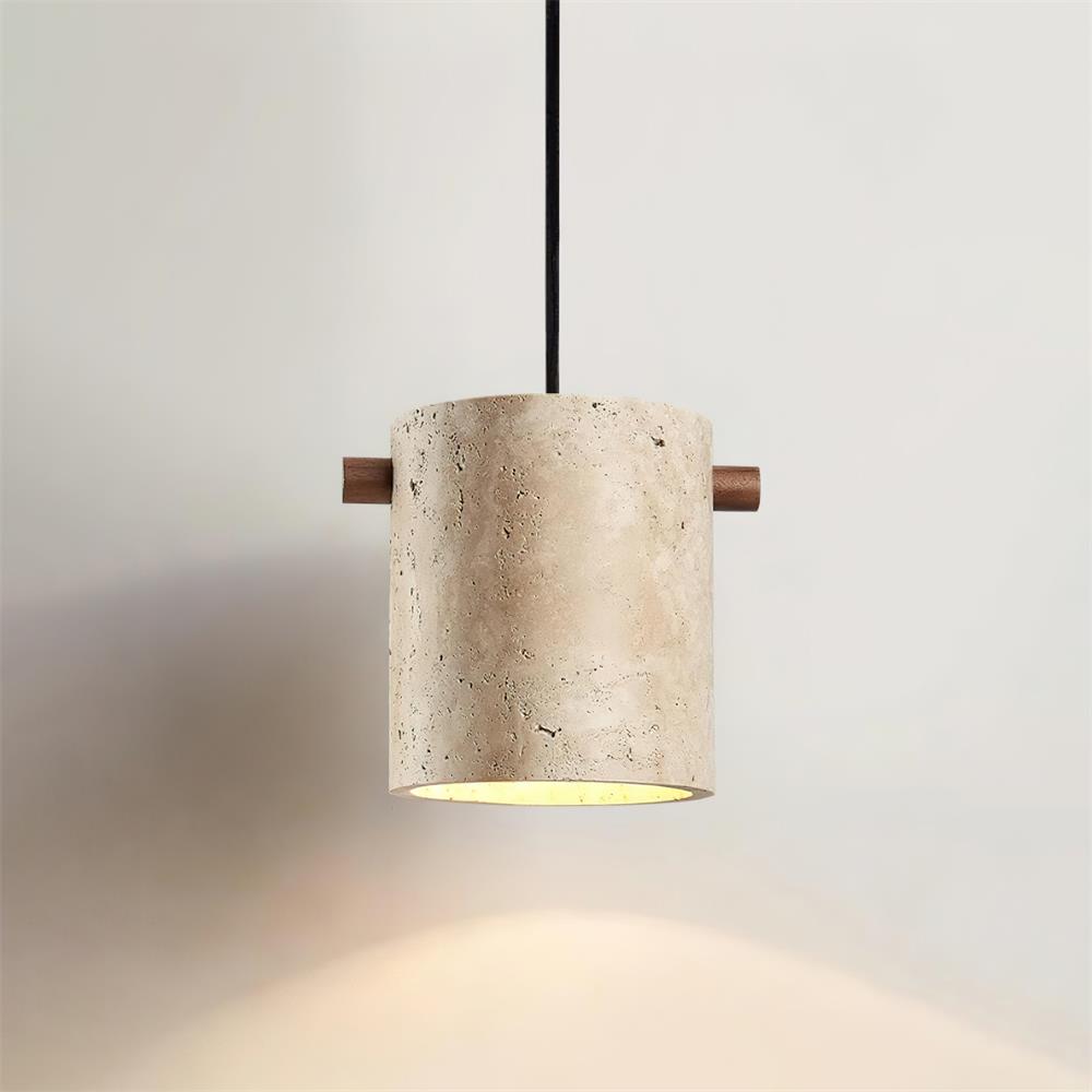Cereboza Natural Stone Pendant Light