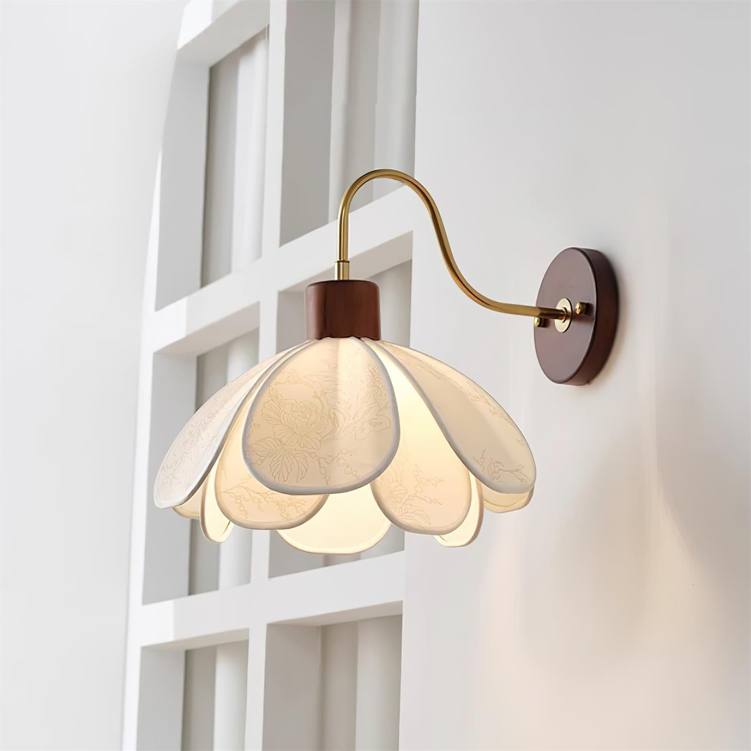 Forali Flower Wall Light